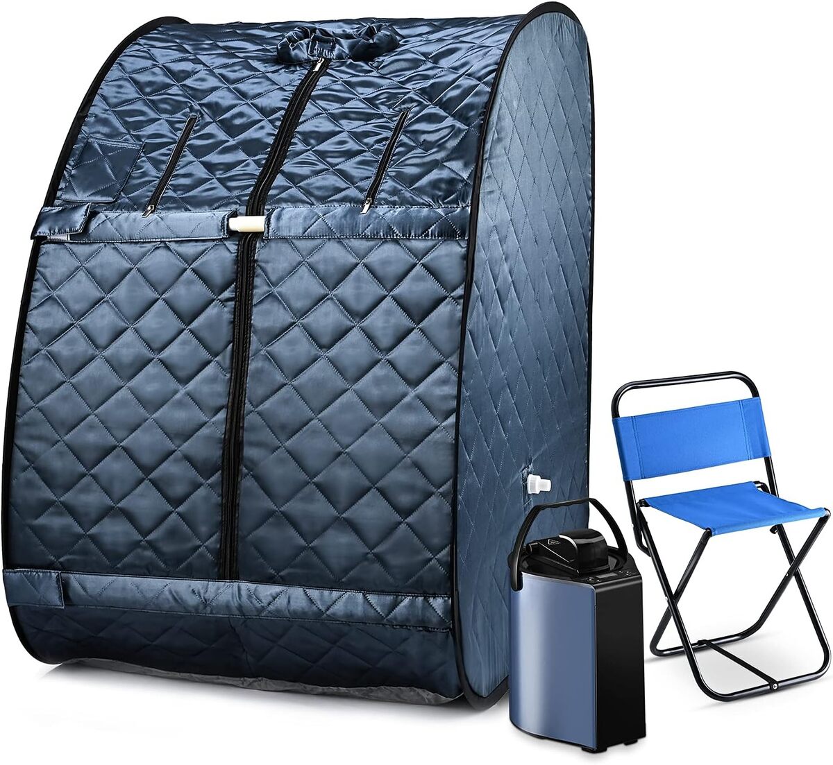 Test : sauna portatif de vapeur 800W avec tรฉlรฉcommande
