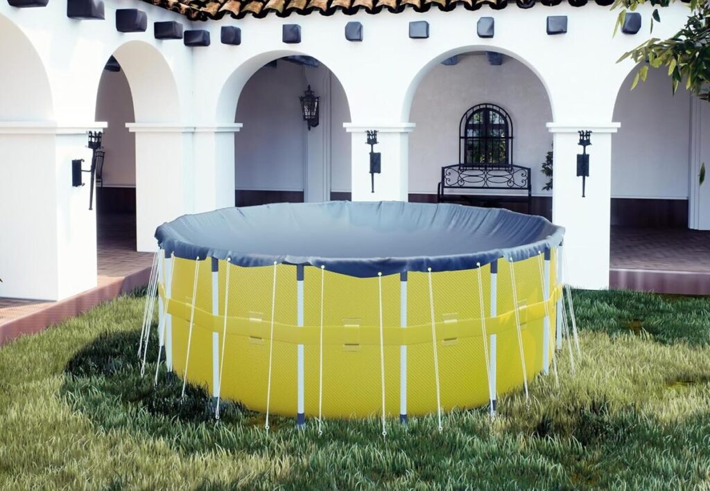 Test ShadeMart bâche de piscine d'hiver 4, 6 m : sécurité et résistance