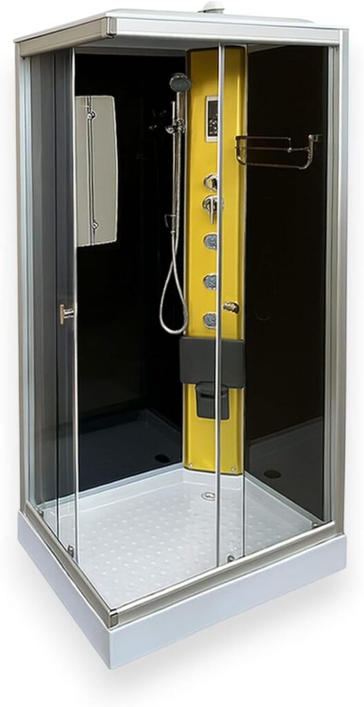 Test de la cabine de douche Taormina hydromassante 100x70 cm