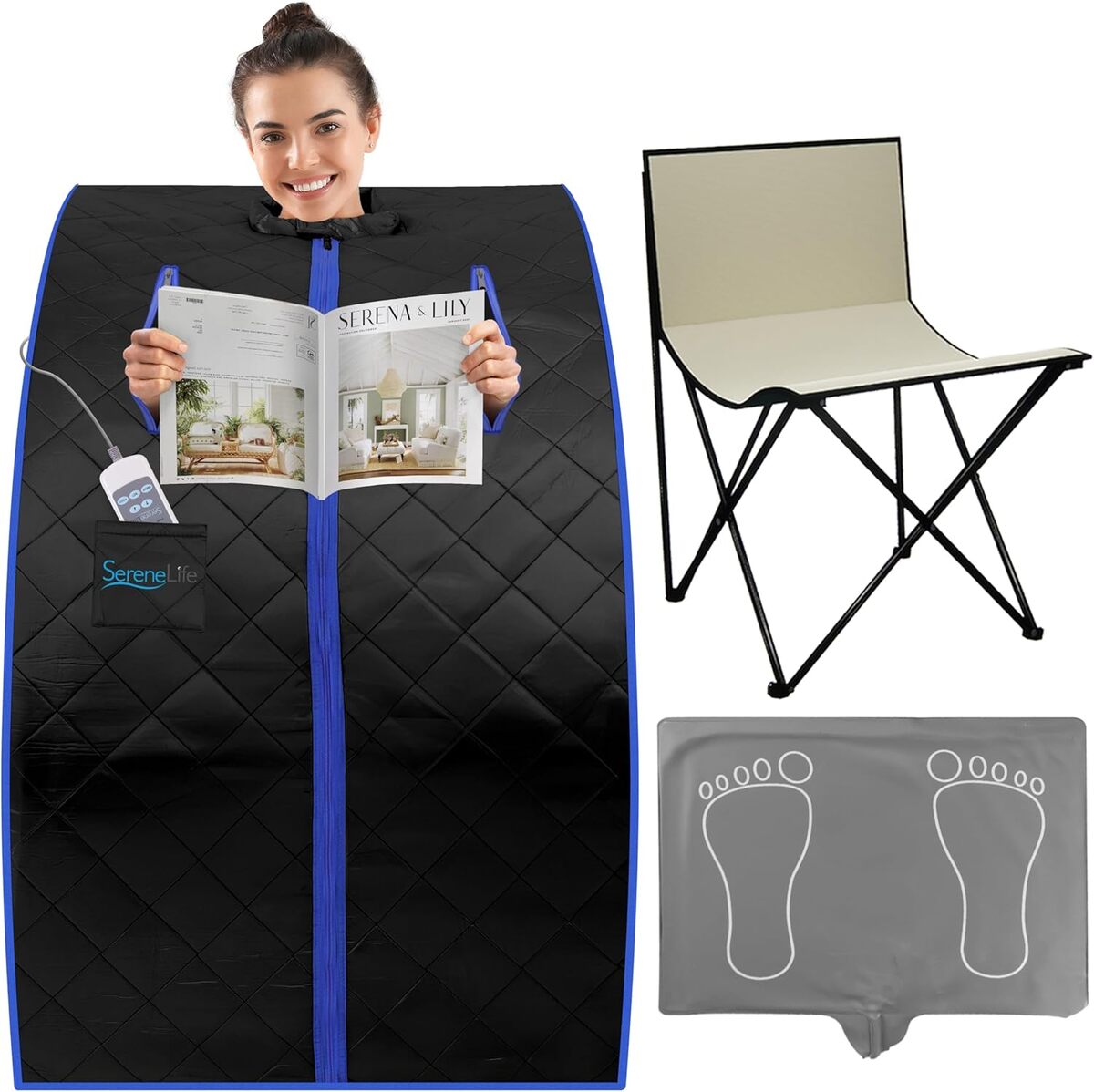 Test du sauna portable SereneLife : détox et relaxation à domicile