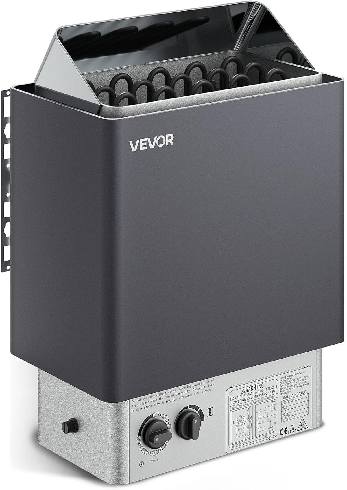 Test : vEVOR chauffage de sauna 9 kW avec commandes intégrées
