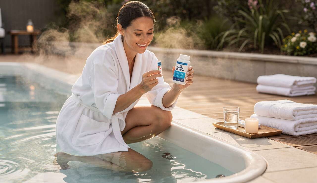 Comment choisir le meilleur brome choc pour spa ?