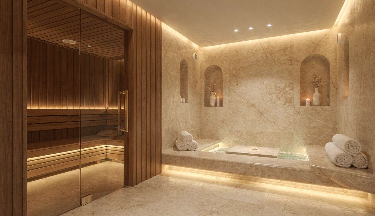 Le luxe et confort : saunas et hammams haut de gamme
