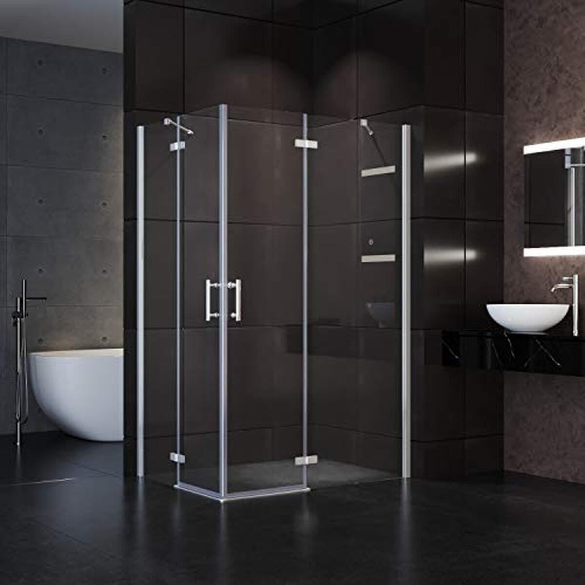 Test : cabine de douche Glasdeals SPA-FIX 100 x 80 en verre de sรฉcuritรฉ