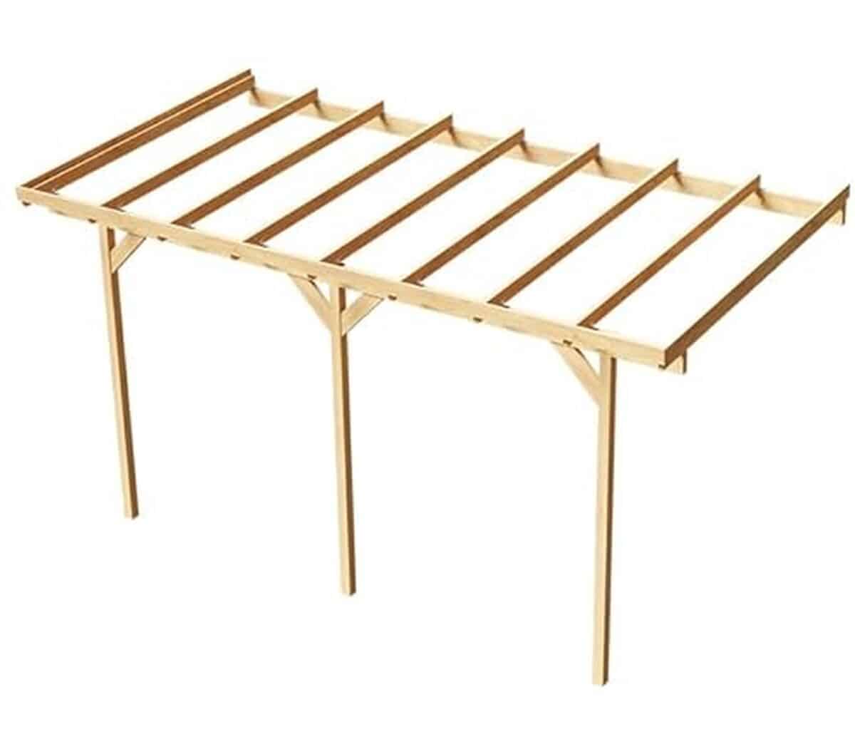 Test de l'abri garage mural Wood&Play : stabilitรฉ et durabilitรฉ