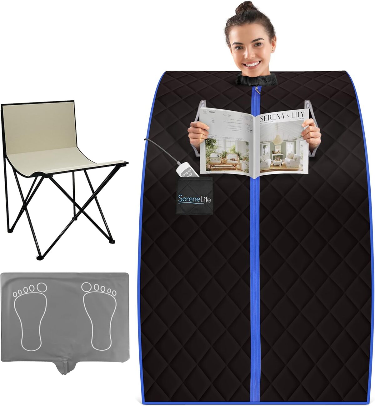 Test SereneLife : tente de sauna infrarouge portable et compacte