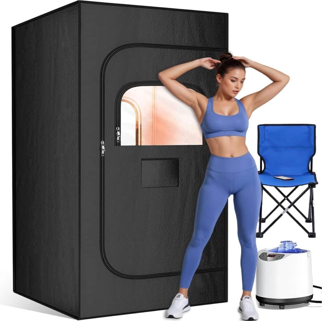 Test : tente de sauna intérieure Tehanld pliante et portable