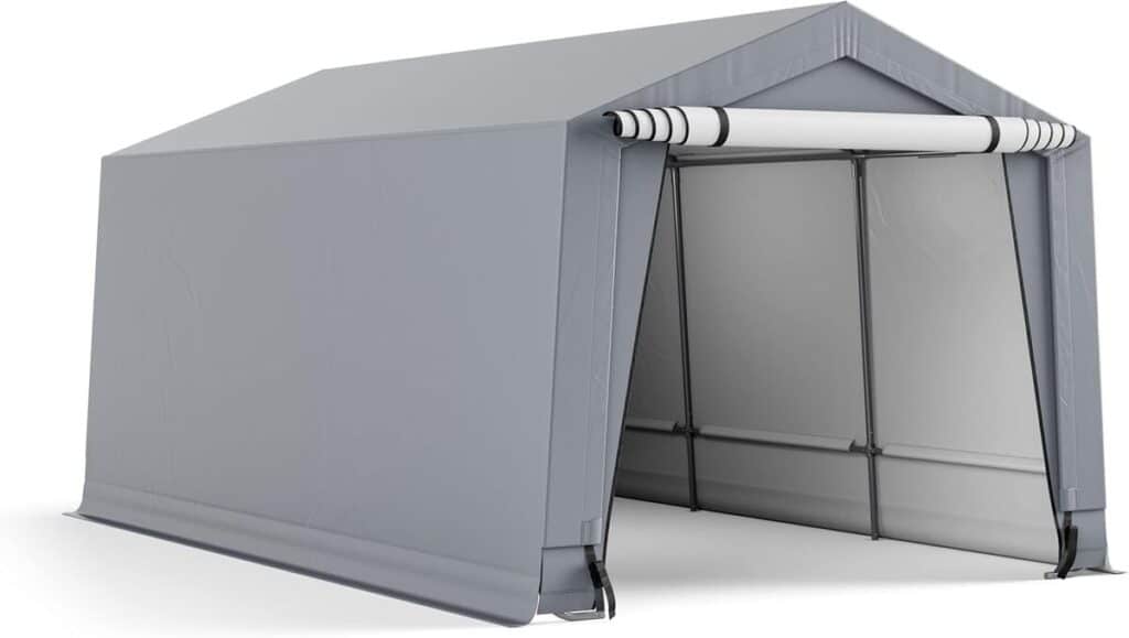 Test : tente garage GOPLUS 4, 9x2, 9M polyvalente