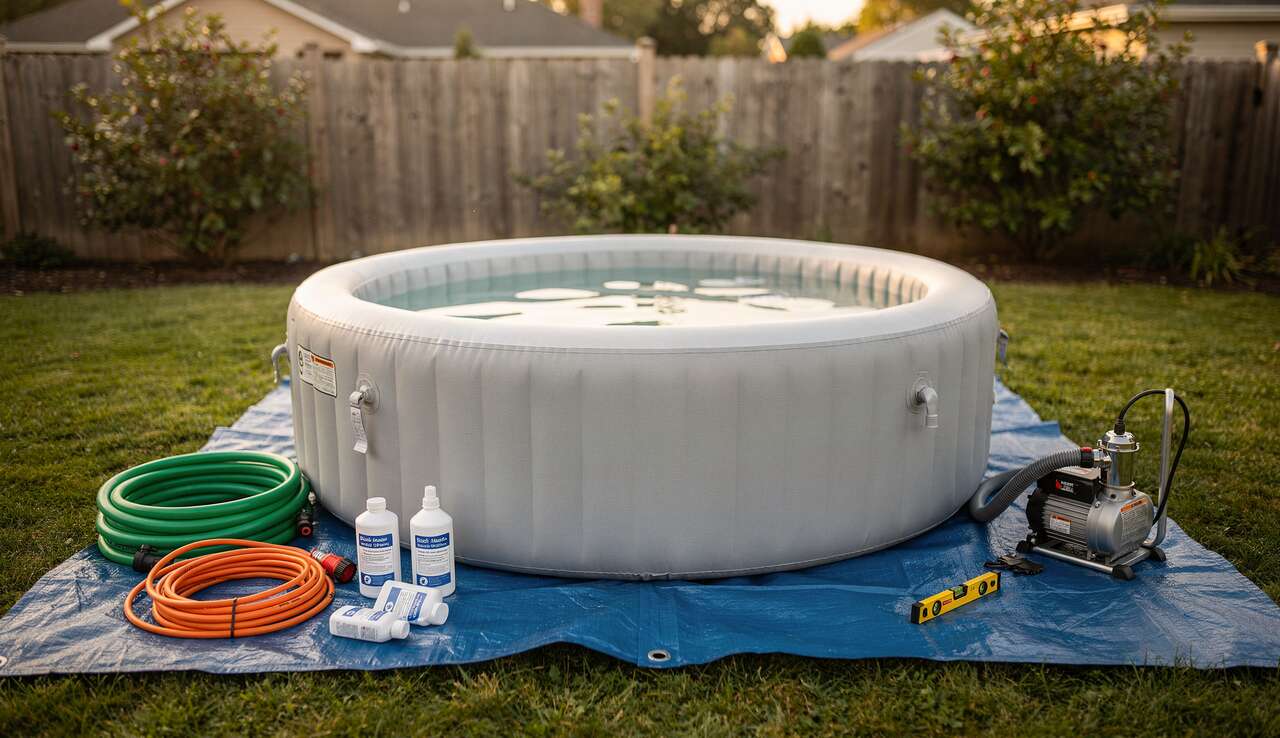 Installation d'un spa à domicile : guide étape par étape pour réussir