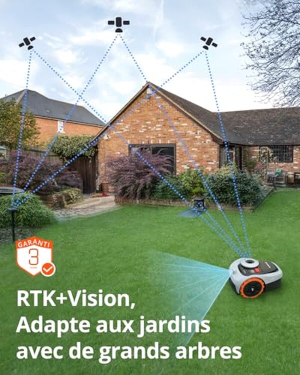 Découvrez le navimow i105E, un robot tondeuse performant et innovant, offrant une tonte sans fil et une gestion multizone efficace pour un entretien optimal de votre jardin.