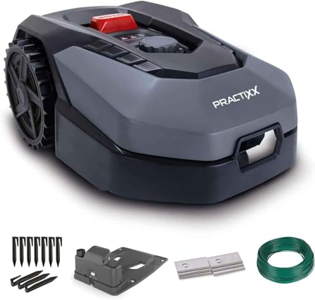 Test du robot tondeuse Practixx PX-RRM-600Wi : performance et connectivité