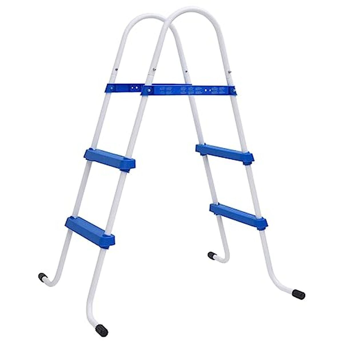 Test échelle piscine vidaXL acier 84 cm