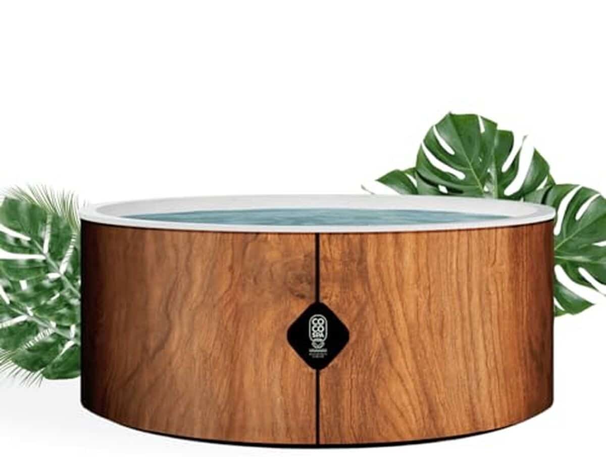 Test piscine Coco Bain Bora Bora : 180 cm, imitation bois