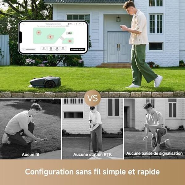 Découvrez notre évaluation du Mova 1000 : installation simple sans fil et cartographie 3D-LiDAR pour un entretien de jardin innovant et efficient.