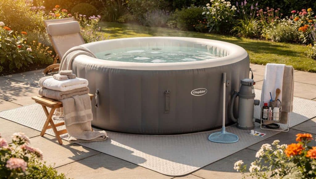 Accessoires essentiels pour spa gonflable : confort, entretien et sécurité