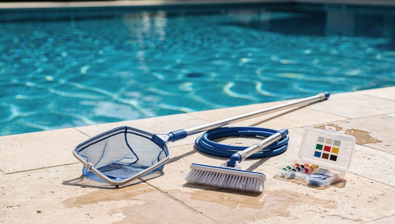 Matériel indispensable pour le nettoyage de sa piscine
