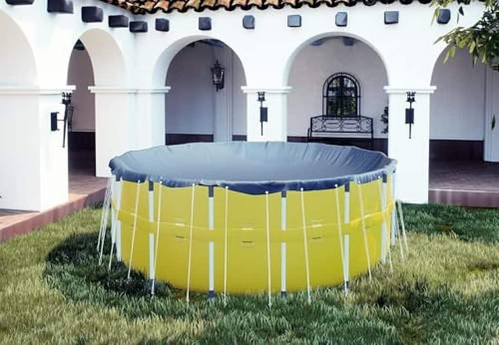 Test de la bâche de piscine ShadeMart : sécurité et robustesse