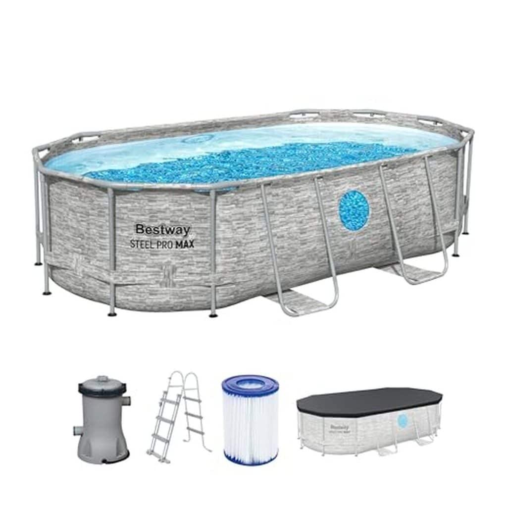 Test de la piscine hors sol Bestway Steel Pro Max Splashview