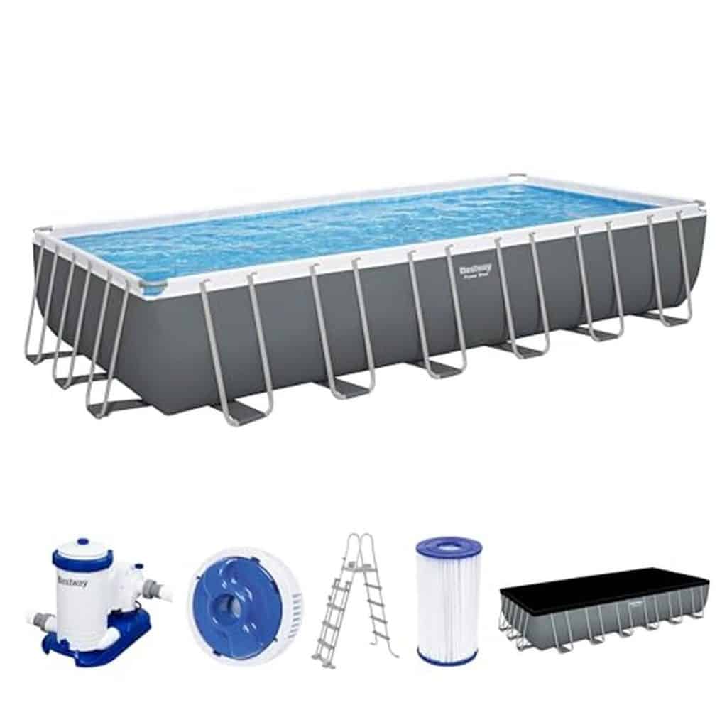 Test de la piscine hors sol Power Steel™ 732 : performance et qualité