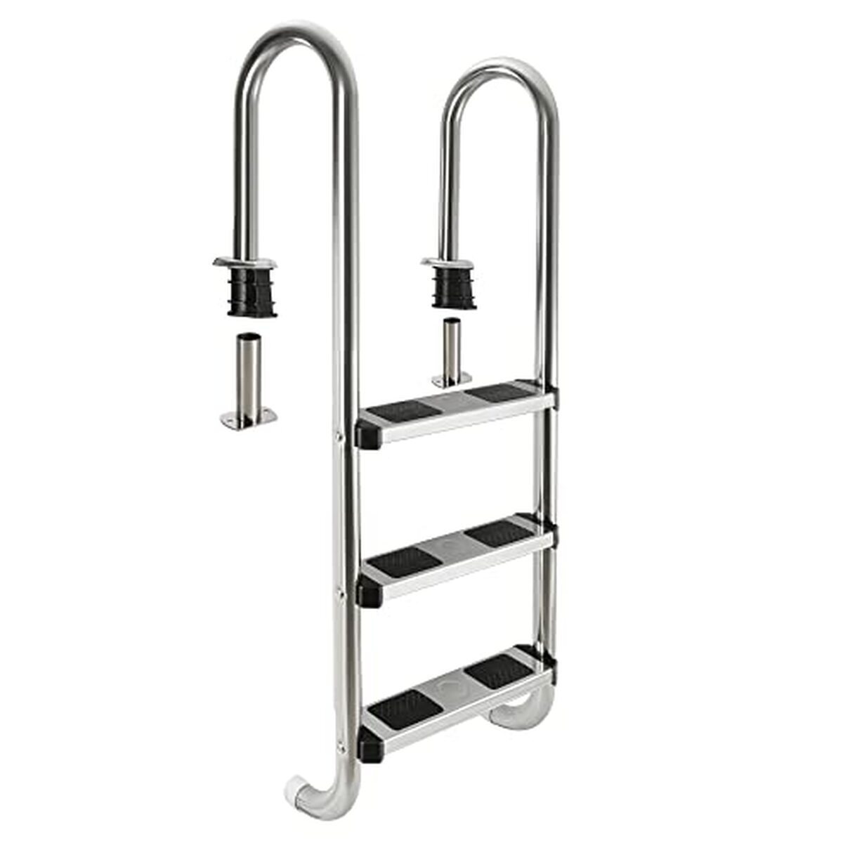 Test de l'รฉchelle de piscine Arebos 3 marches