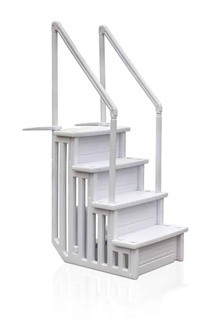 Test de l'échelle intérieure Gre EPE30 pour piscine enterrée