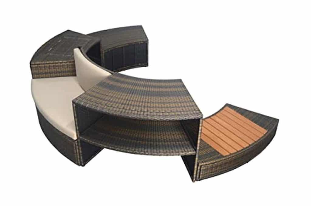 Test : mobilier Netspa Vita 140 pour spa semi-rigide