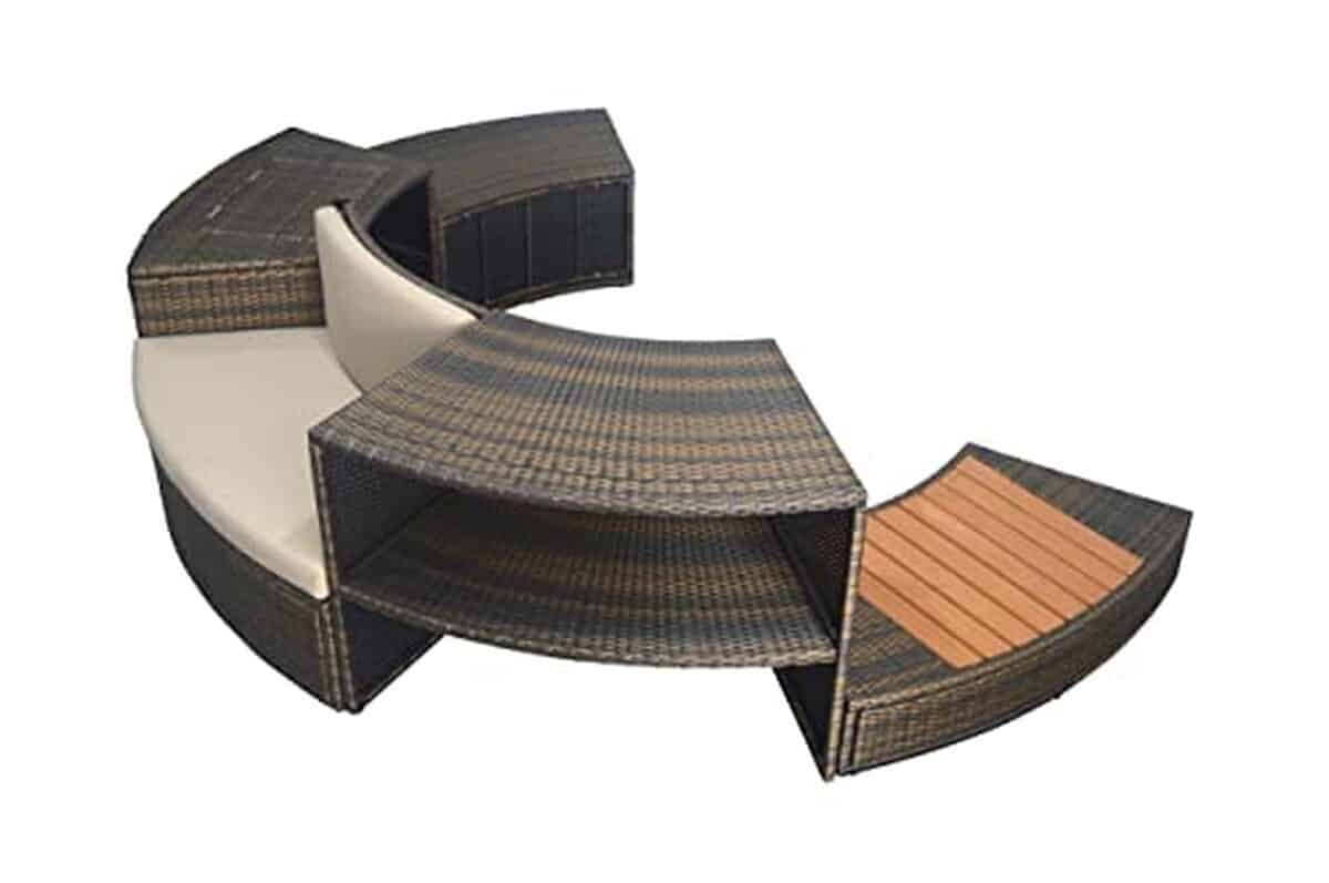 Test : mobilier Netspa Vita 140 pour spa semi-rigide