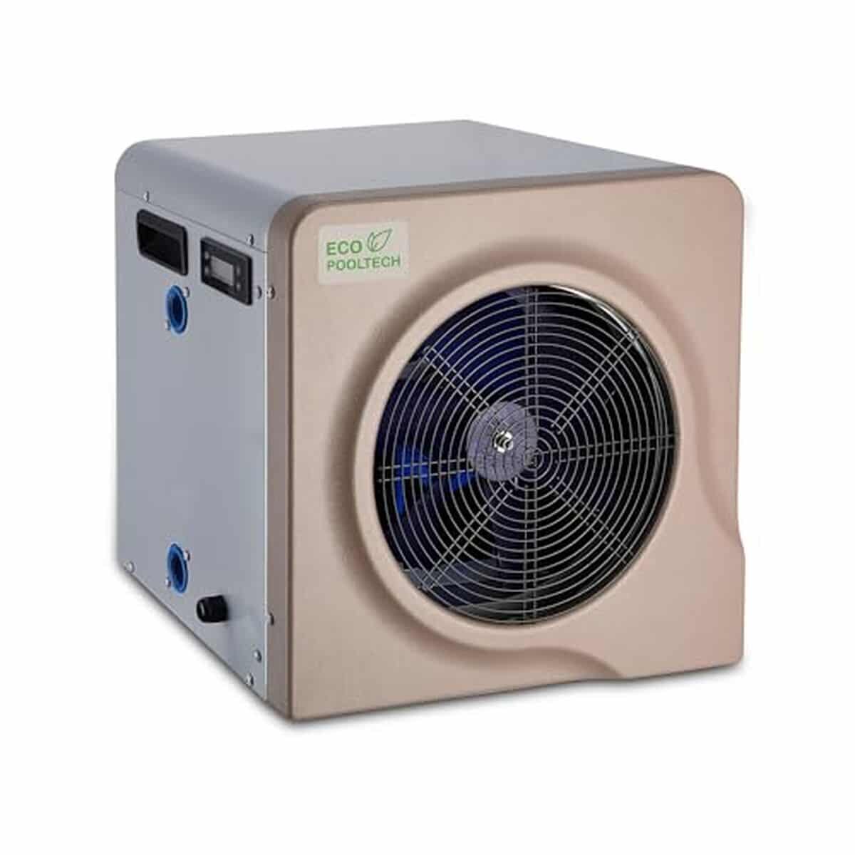 Test pompe ร chaleur ECOPOOLTECH Max3, 9 KW : chauffez votre piscine hors sol