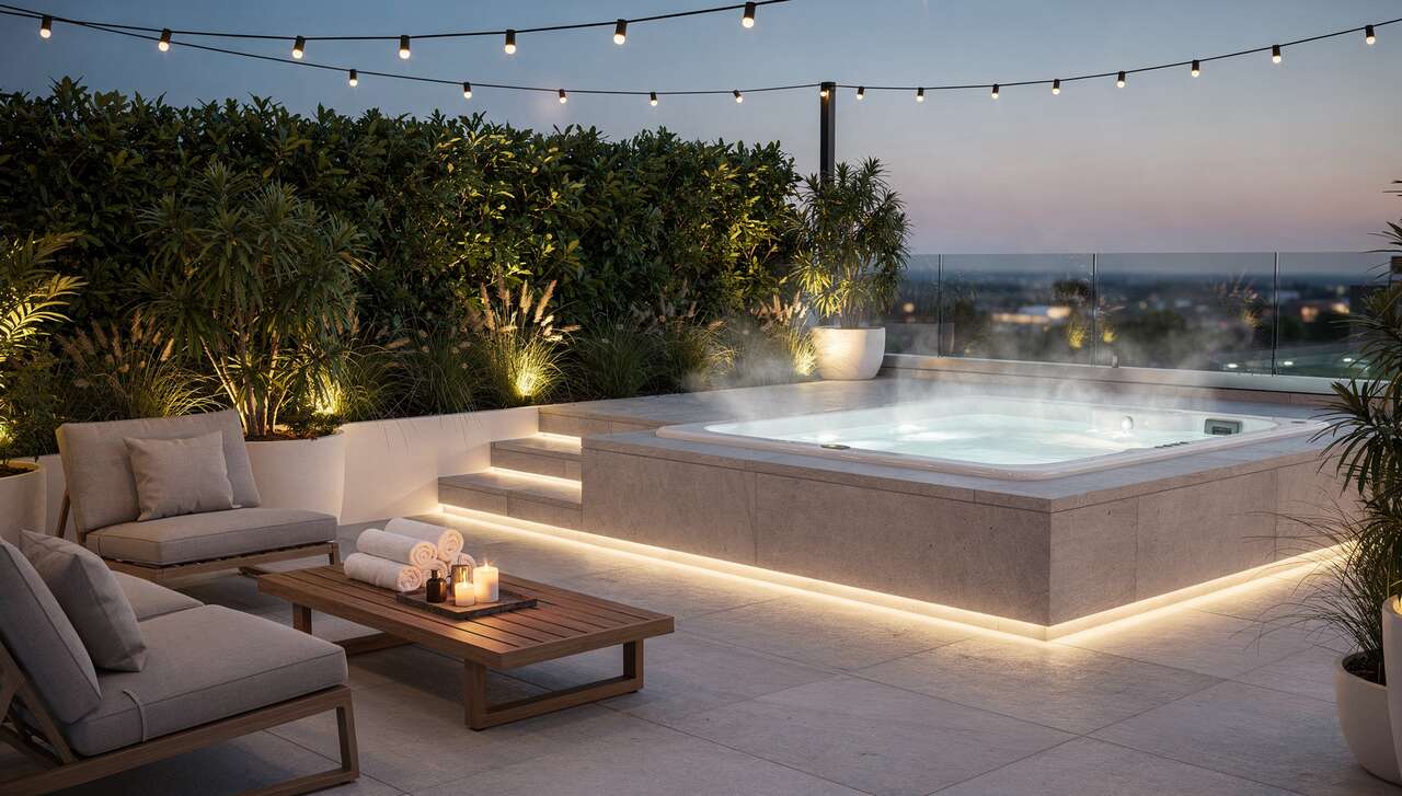 Aménager sa terrasse pour un spa extérieur : idées, conseils et sécurité
