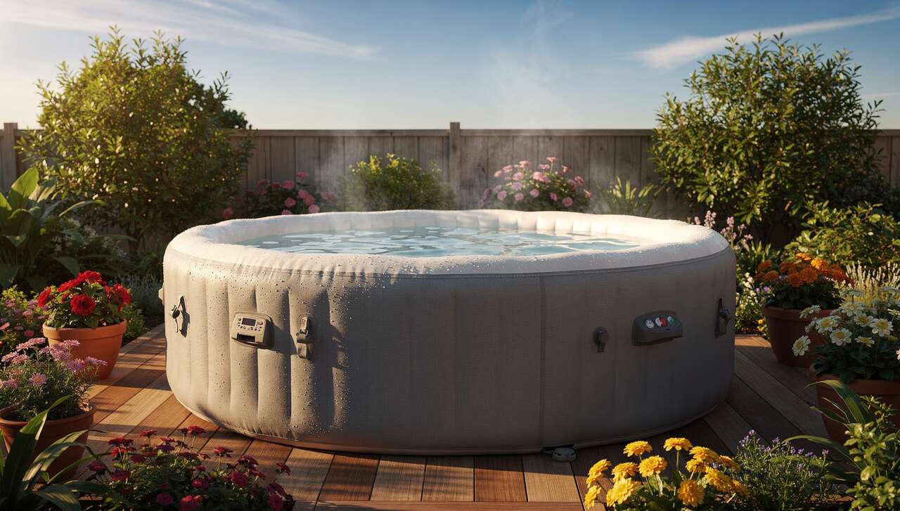 Comprendre le coût initial d'un spa gonflable