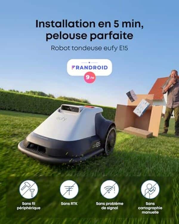 Découvrez notre test complet de la tondeuse robotique eufy E15. Avis détaillé sur ses performances, son autonomie et ses fonctionnalités intelligentes pour un jardin parfait. 