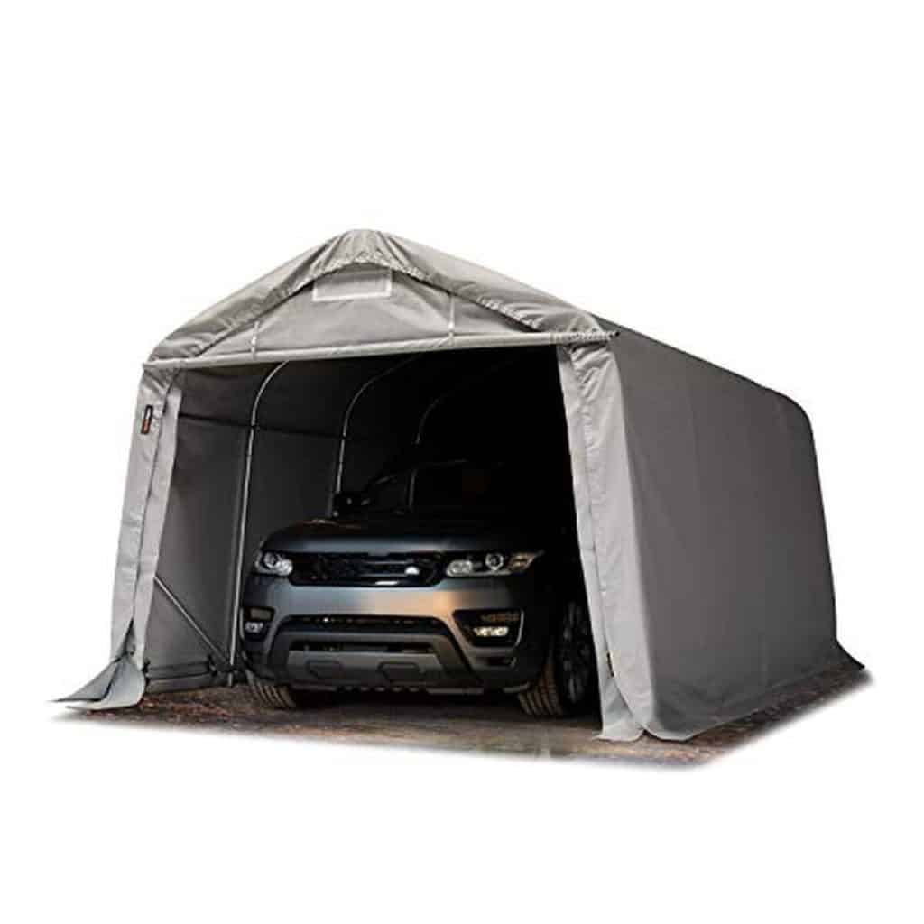 Test : abri agricole toolport tente-garage 3, 3 x 4, 8 m en PVC rez-de-chaussée robuste