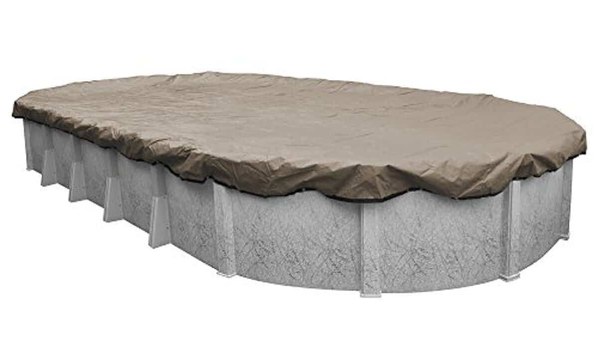 Test : bâche d'hiver Robelle pour piscine ovale