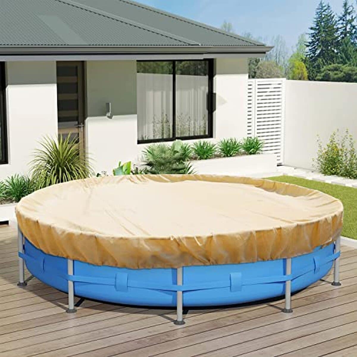 Test : bâche ECOOPTS pour piscine 4, 6 m