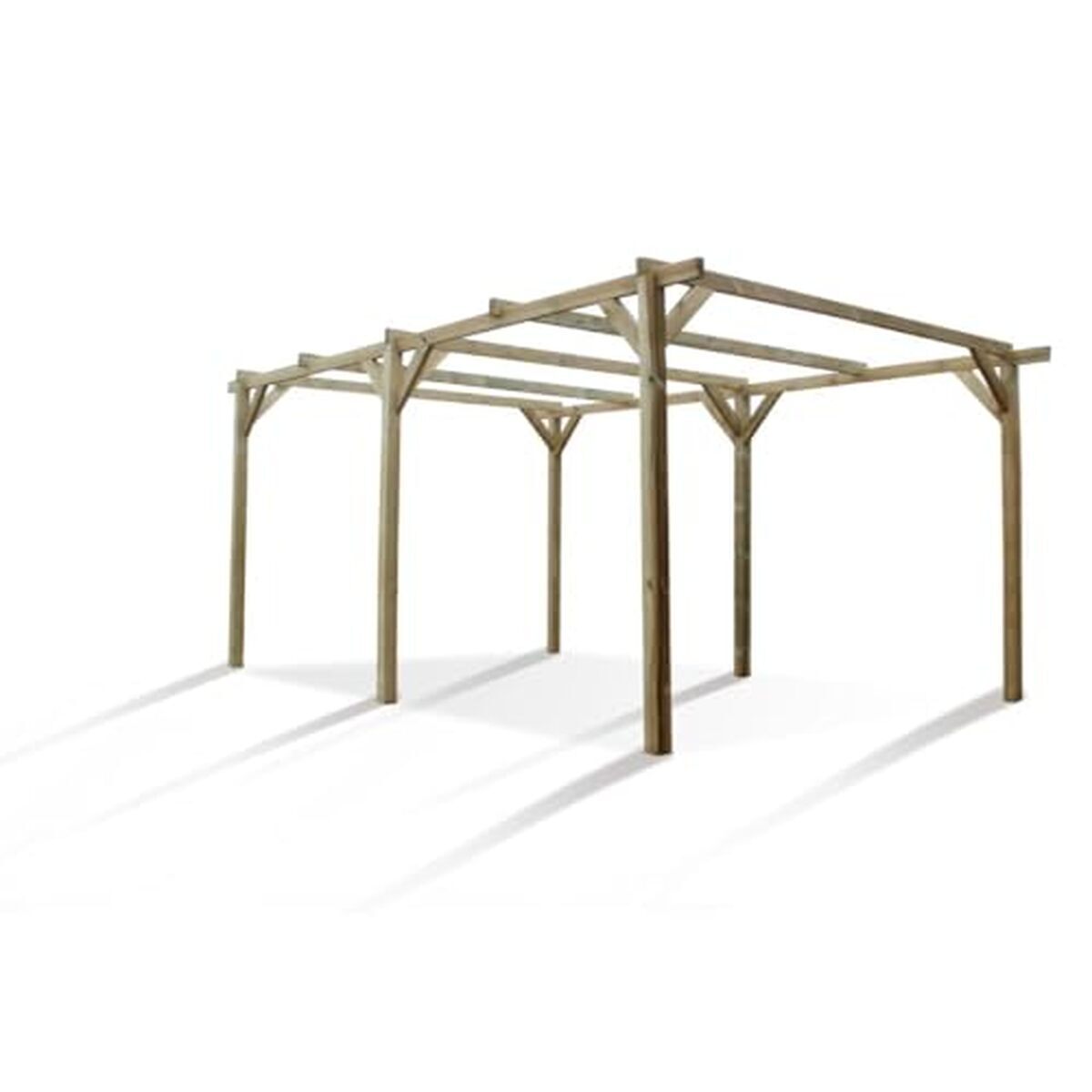 Test : carport en bois CERLAND Henri 1 voiture