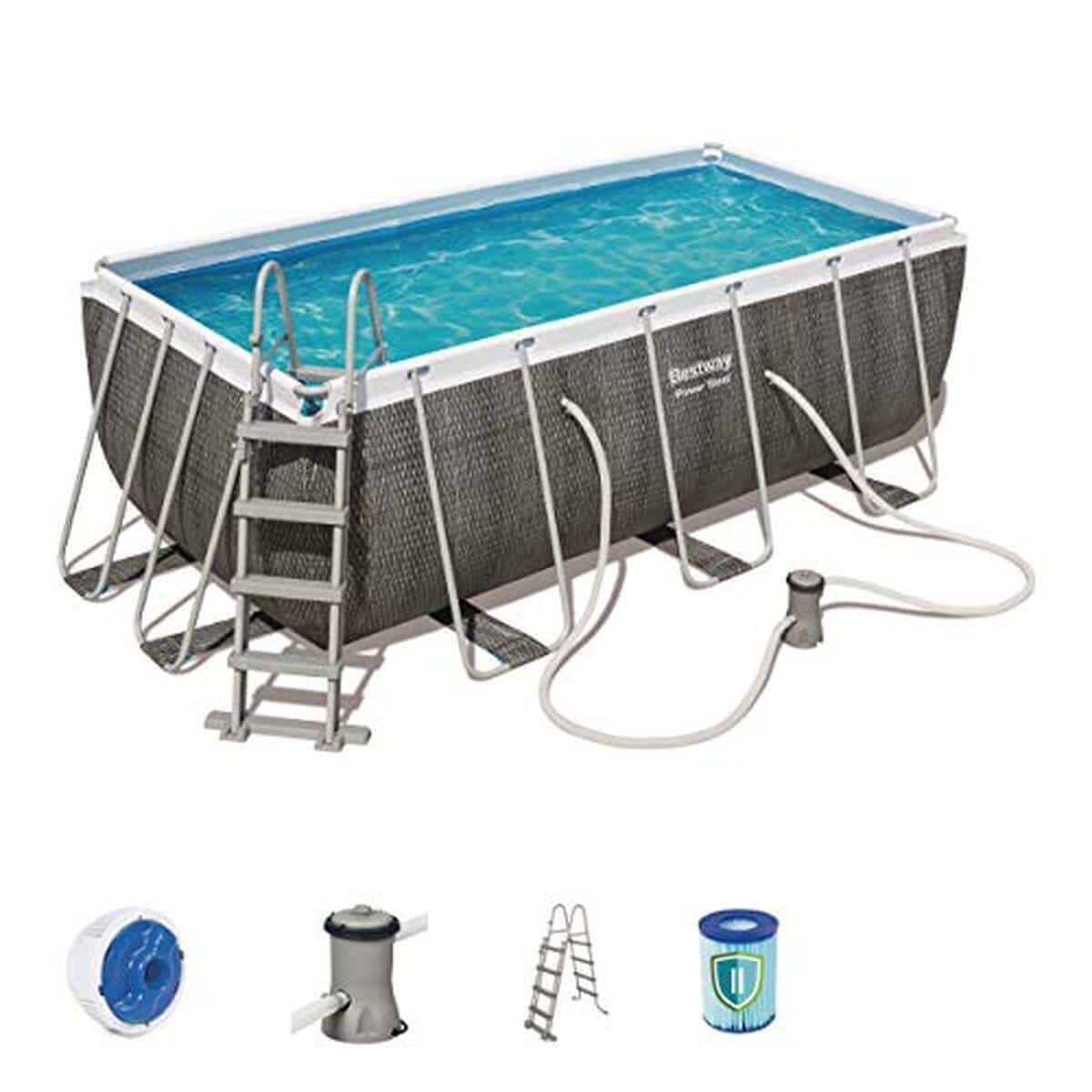 Test de la piscine Bestway 56722 : puissance et รฉlรฉgance rotin