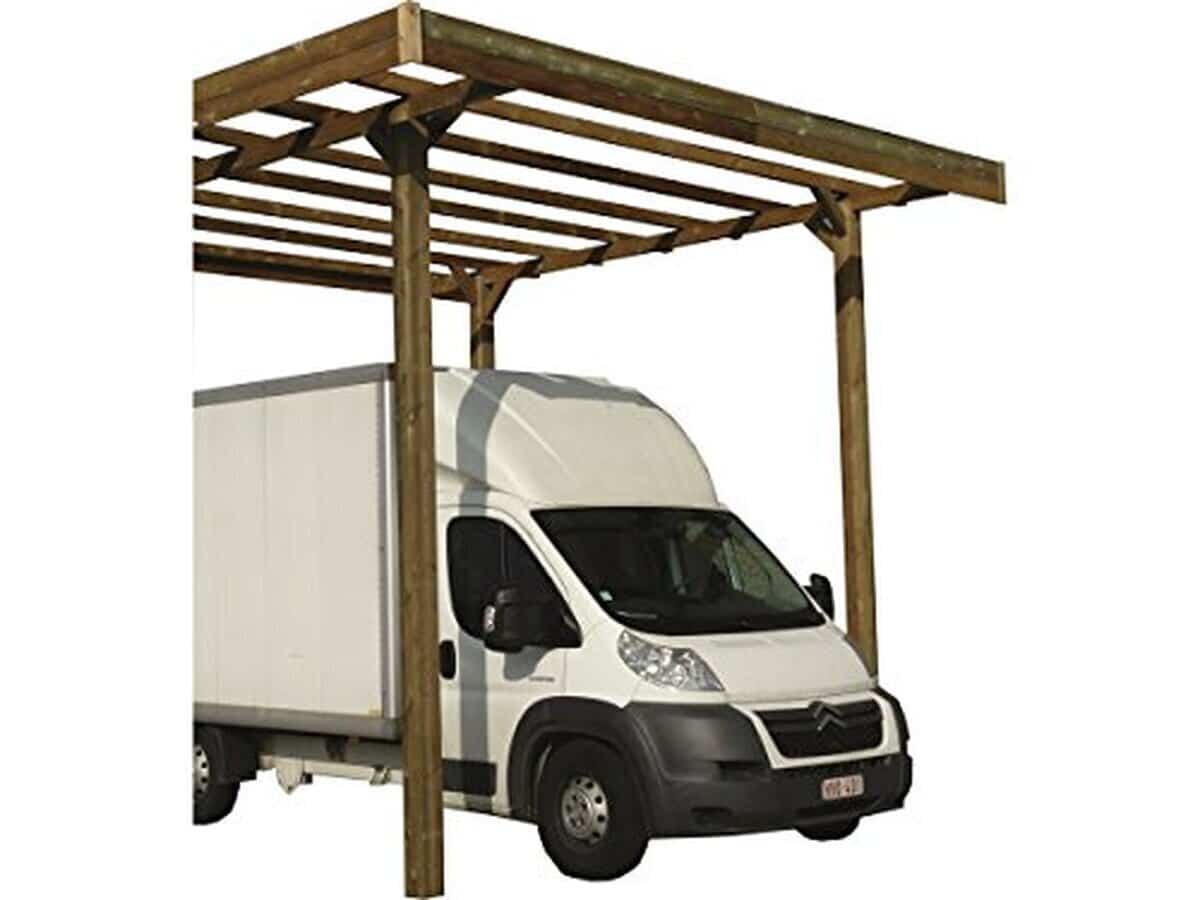 Test Du Carport Bois Solid Superia S7762 : abri Solide Et Spacieux