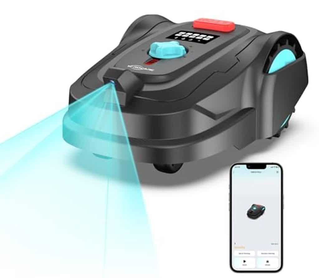 Test du robot tondeuse Yardcare M800Plus : technologie IA et GPS pour 800 m²