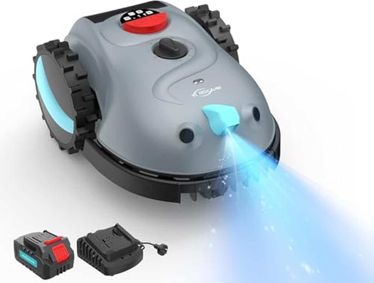 Test du robot tondeuse Yardcare V100 : performances et navigation intelligente