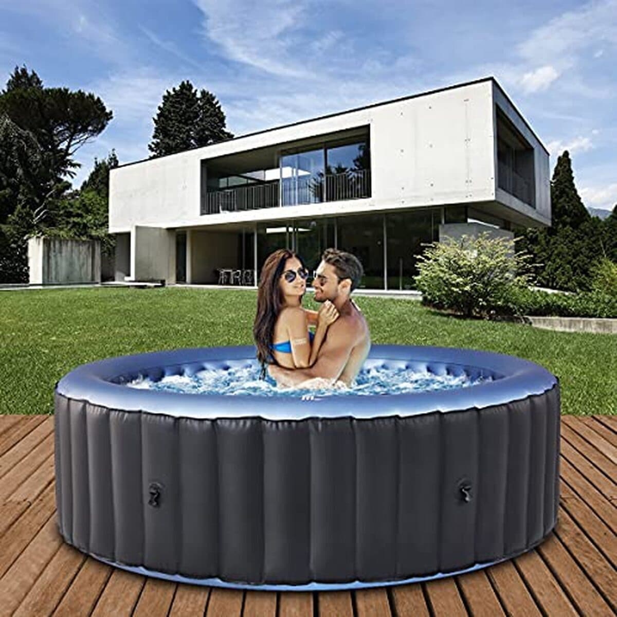 Test du spa gonflable Miweba MSpa Bergen : dรฉtente ร 118 jets