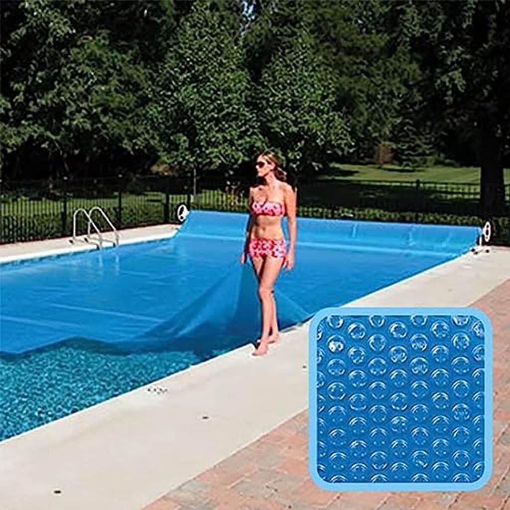 Test : linxor bâche à bulles pour piscine 5 x 13 m