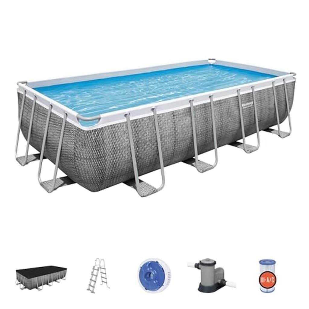 Test : piscine bestway Power Steel rectangulaire 549 x 274 x 122 cm