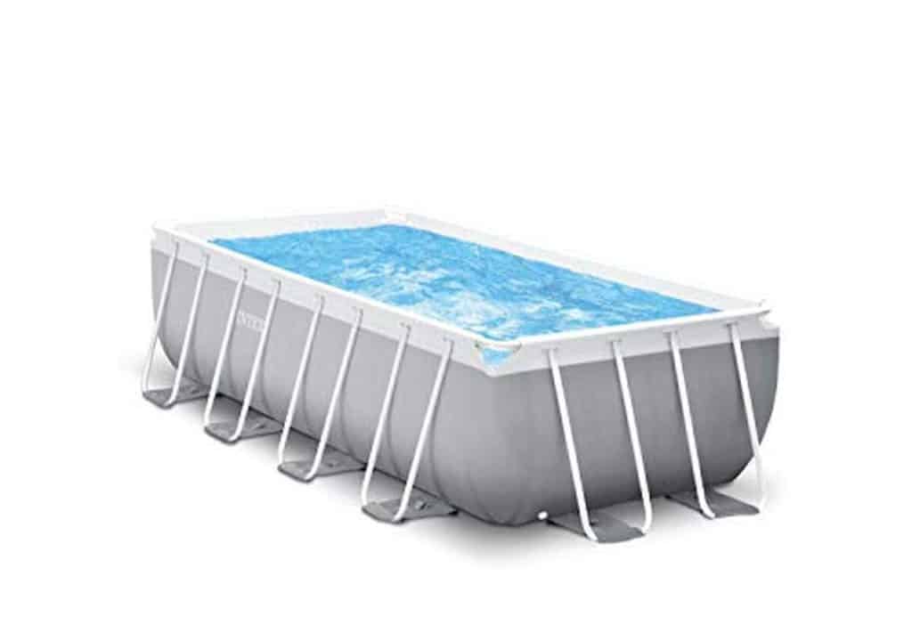 Test : piscine rectangulaire Intex Prism Frame 4M