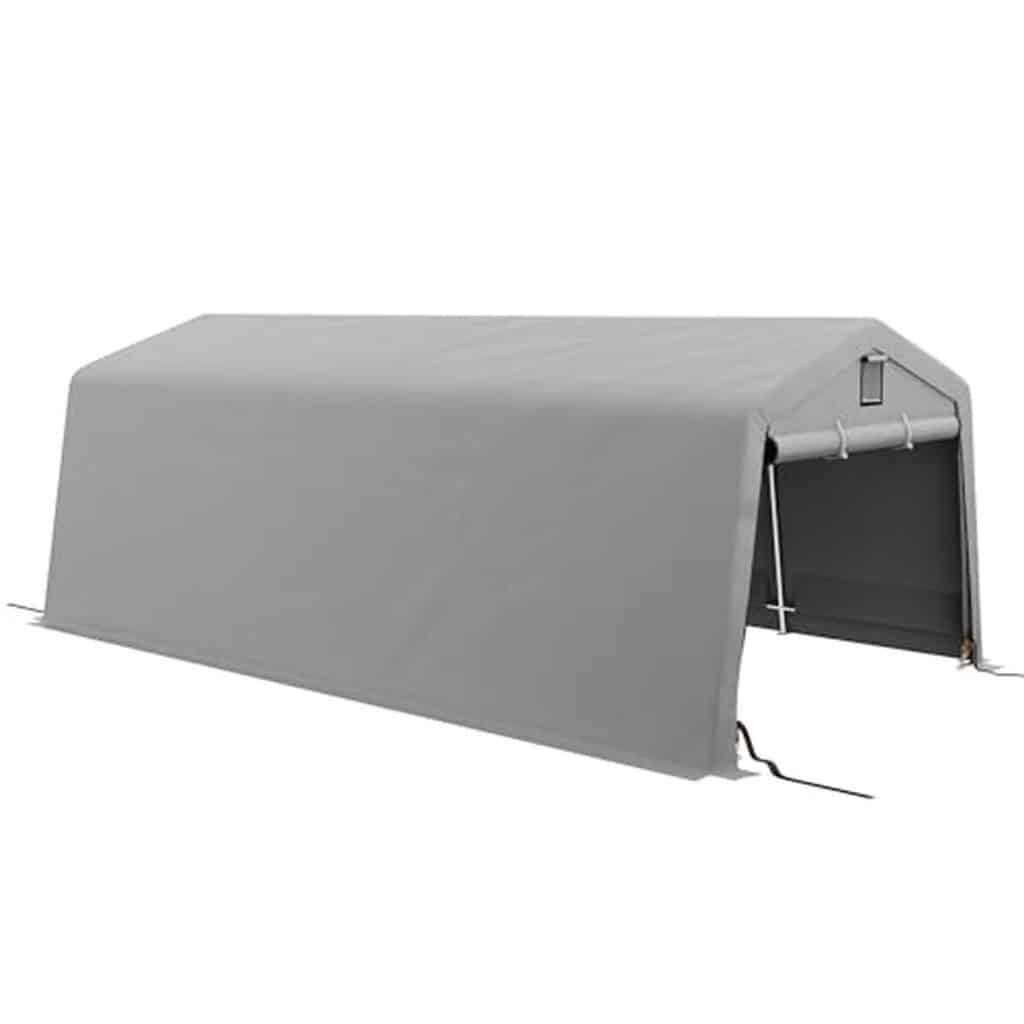 Test : tente garage Outsunny en acier galvanisé, robuste et imperméable