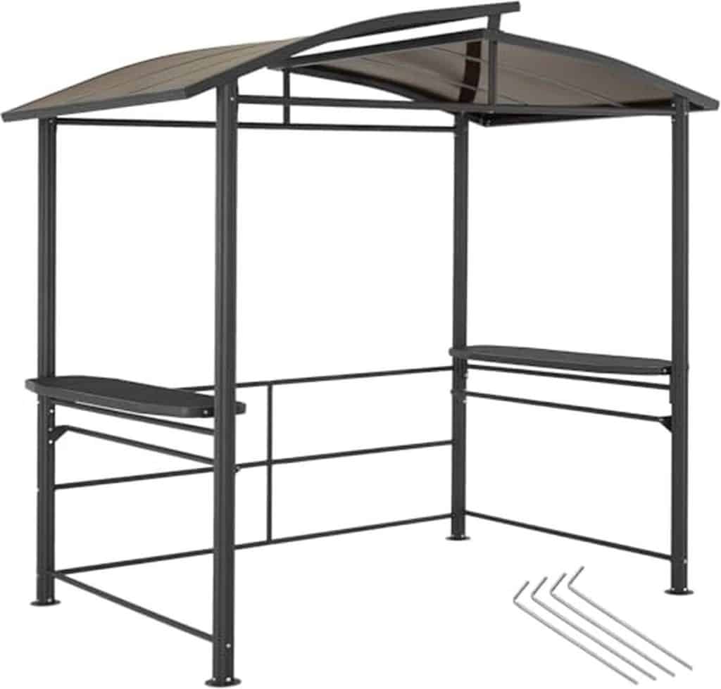 Test : tonnelle pour barbecue tectake en aluminium