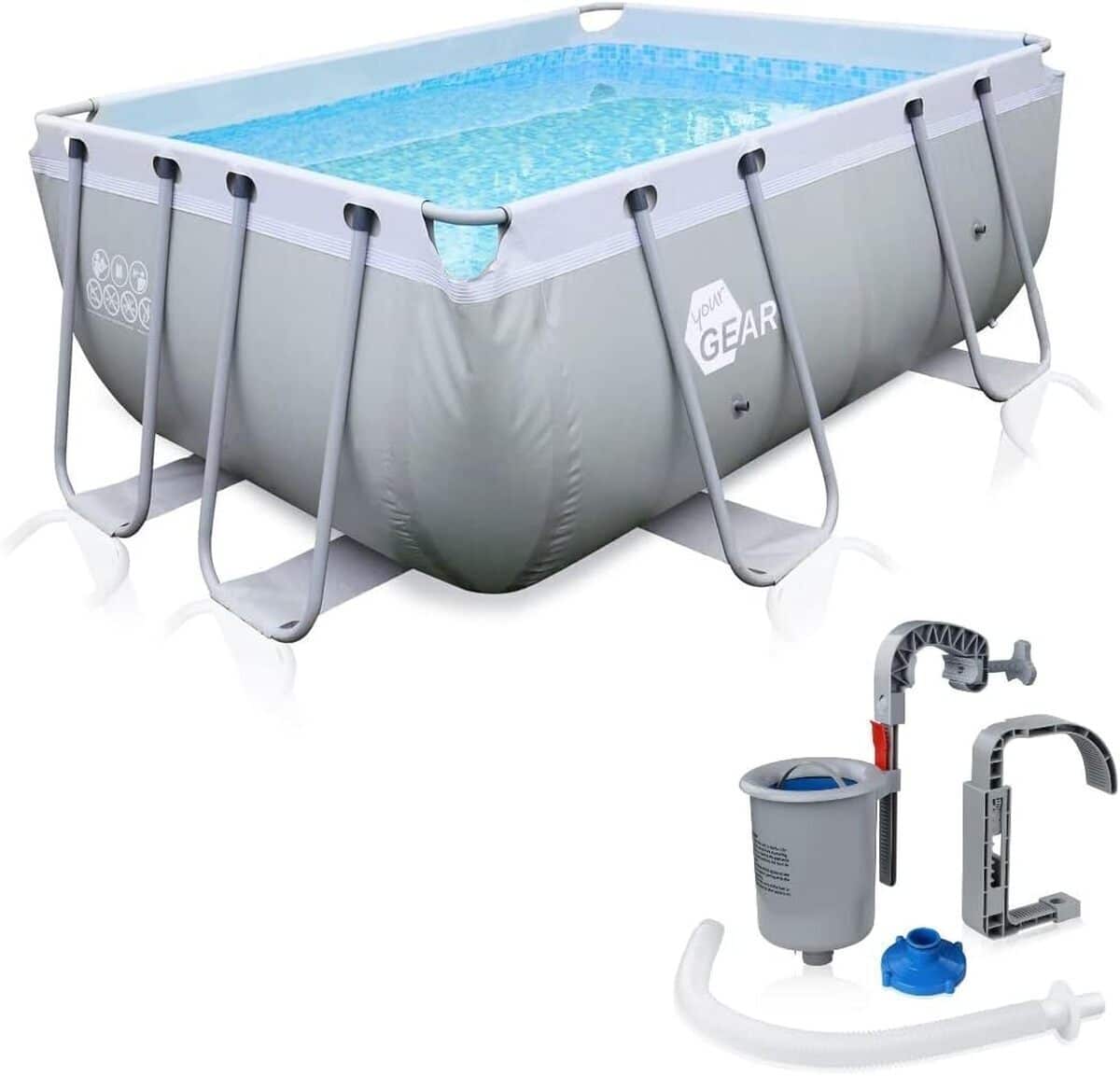 Test de la piscine tubulaire Ludo 3 d'Habitat et Jardin