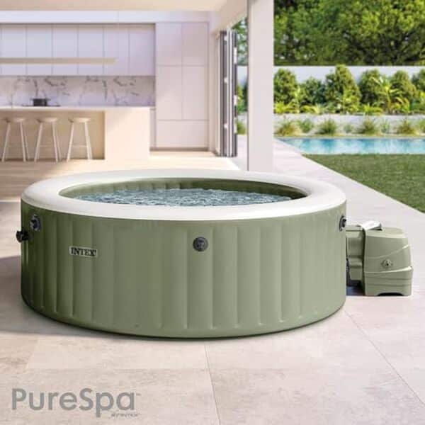 Découvrez notre test détaillé du spa gonflable Intex PureSpa Olive 6 places : caractéristiques, performances, avantages et conseils d'achat pour bien choisir votre spa.