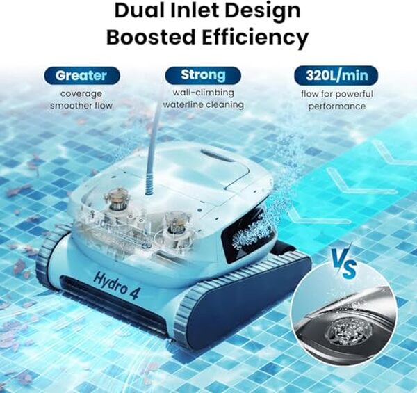Découvrez notre test complet de l'aspirateur de piscine Chasing Hydro avec double turbine : performances, avantages et verdict pour un bassin impeccable. 