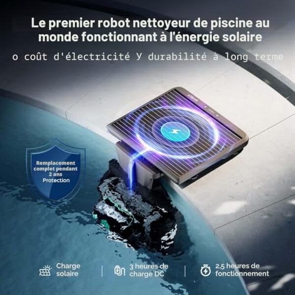Découvrez notre test complet du robot piscine WYBOT S2 avec charge solaire. Avis détaillé sur ses performances de nettoyage intelligent et son autonomie énergétique.