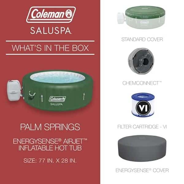 Découvrez notre test détaillé du spa gonflable Coleman Palm Springs AirJet : confort, performances et avis d'utilisateurs pour bien choisir votre spa de détente. 